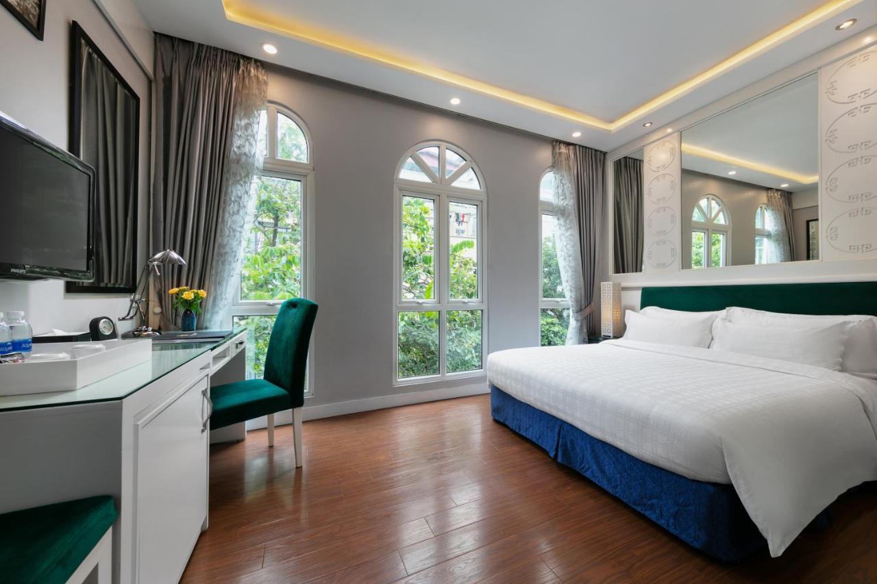 Minerva Church Hotel Hanoi Exteriör bild